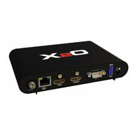 Stratacache X2O Media Player-R Setup Manual