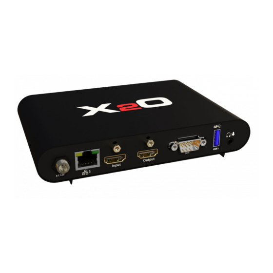 Stratacache X2O Media Player-R Setup Manual