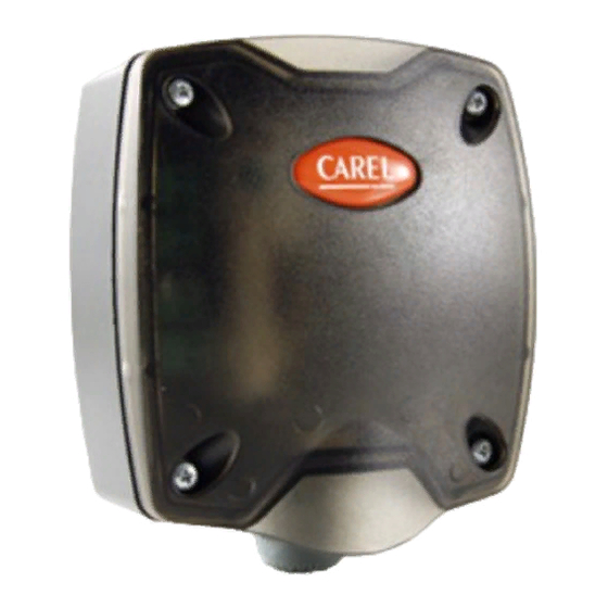 Carel WS01W02M Series Manual