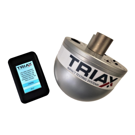 Triax ASTM F1292 Manuals