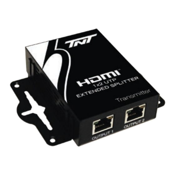 TNT R01-SPL-HSL-102B Manual
