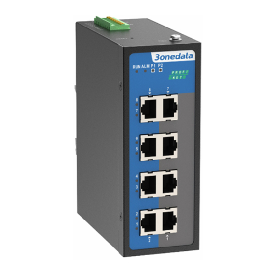 3onedata IES6100PN-8T-2LV Quick Installation Manual
