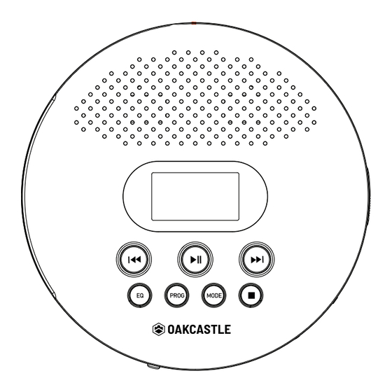 Oakcastle CD125 User Manual
