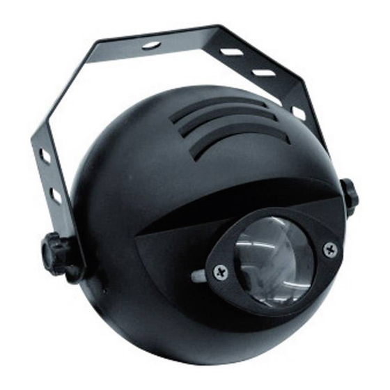 EuroLite LED PST-9W RGB DMX Spot User Manual