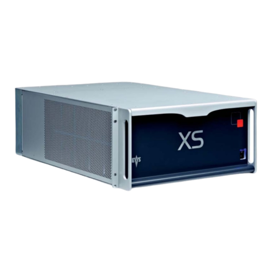 EVS XS Technical Reference Hardware Manual