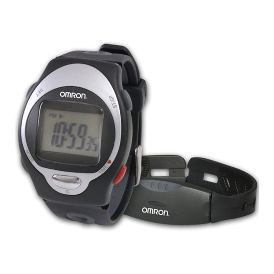 Omron HR-100C Instruction Manual