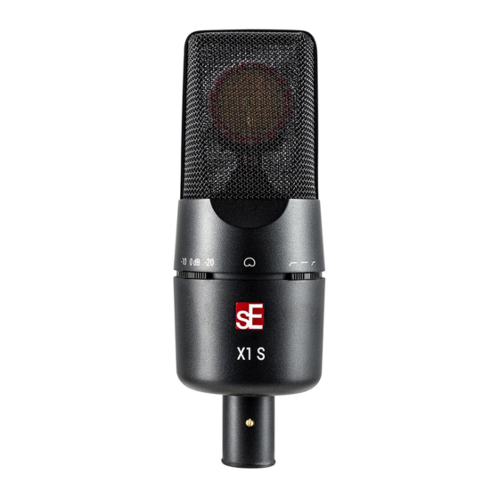 SE Electronics X1 S User Manual