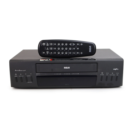 RCA VR525 User Manual