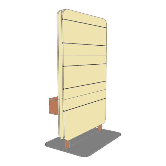 User Manuals: Eurobib Direct E21300 Indoor Furnishing