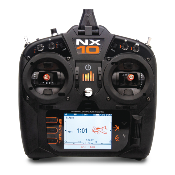 Spektrum NX10 Instruction Manual