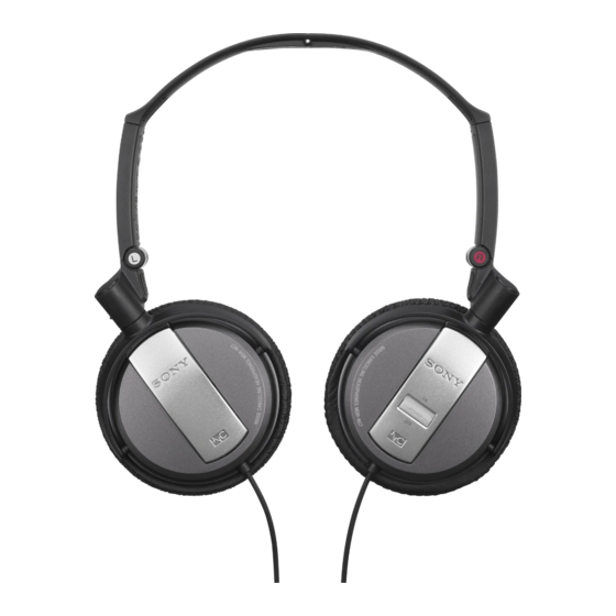 Sony MDR-NC7/BLK Specifications