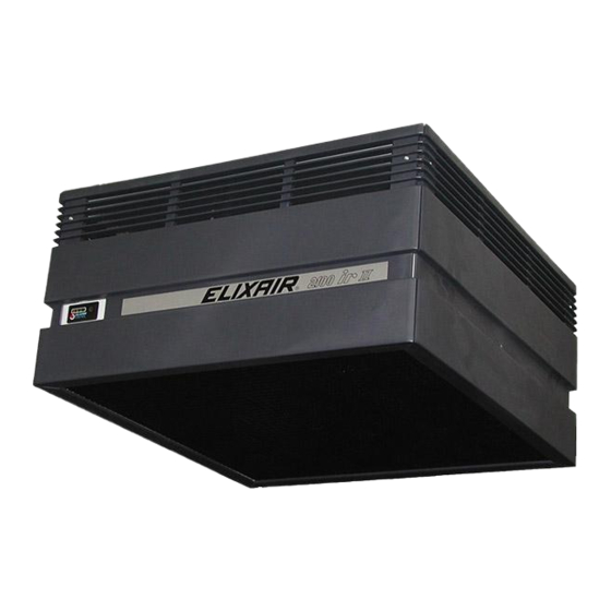 ELIXAIR E 2100 Manual