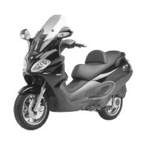 PIAGGIO MSS X9 Evolution 250 Workshop Manual
