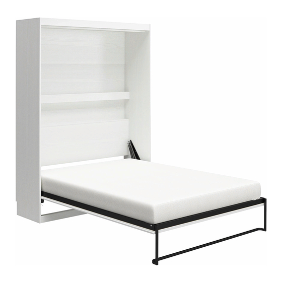 Novogratz Her Majesty 2200306COM Wall Bed Manuals