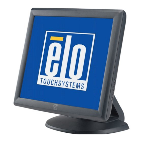 Elo TouchSystems ET17 XXL Series Service Manual