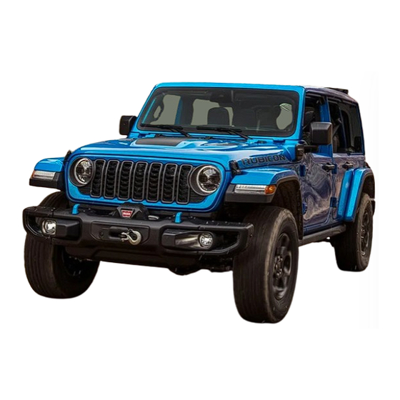 Jeep WRANGLER 2024 Owner's Manual