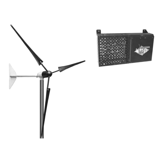 Southwest Windpower Whisper 200 HV Owner's Manual