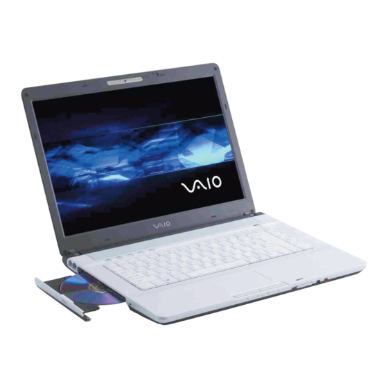 Sony VAIO VGN-FE590 Specifications