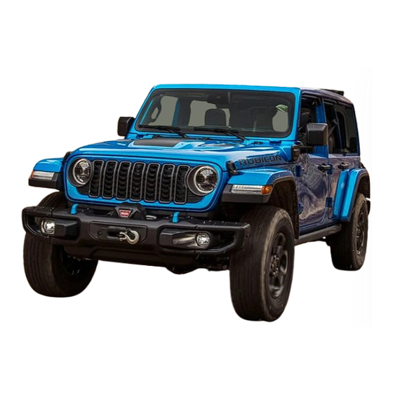 Jeep WRANGLER 2024 Owner's Handbook Manual