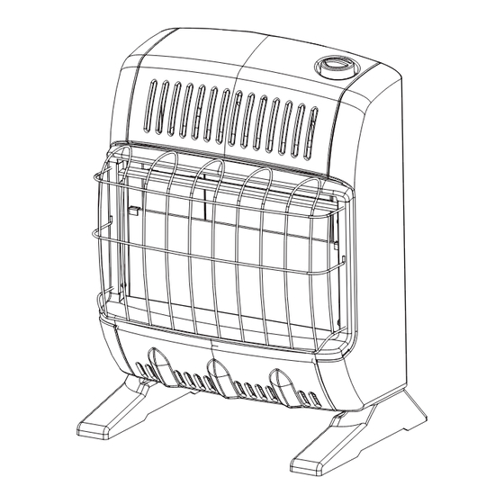Enerco HeatStar HSVFB10LP Installation Instructions And Owner's Manual