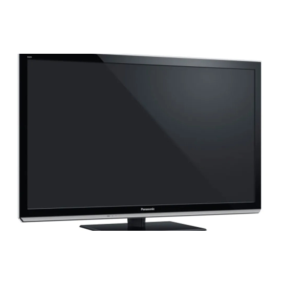 Panasonic Viera TX-P50UT50B Operating Instructions Manual