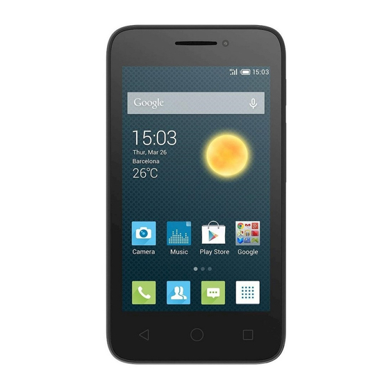 Alcatel Pixi 3 4028S Manual