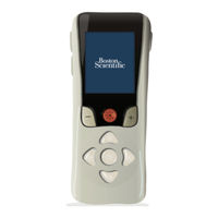 Boston Scientific Vercise DBS Remote Control 3 Directions For Use Manual