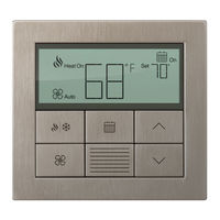 PALLADIOM QS Room Thermostat Configuration Instructions