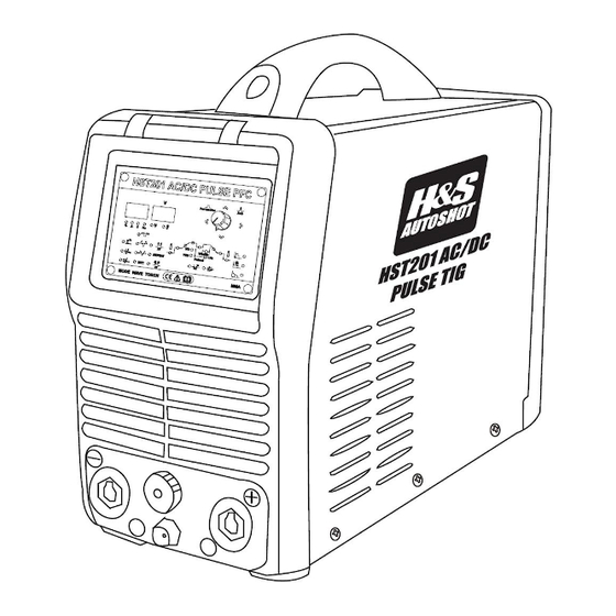 H&S AUTOSHOT HST201 Operator's Manual