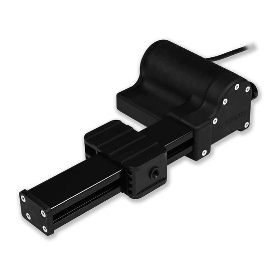 Regner IN-LINE ACTUATOR SERIES Actuators Manuals