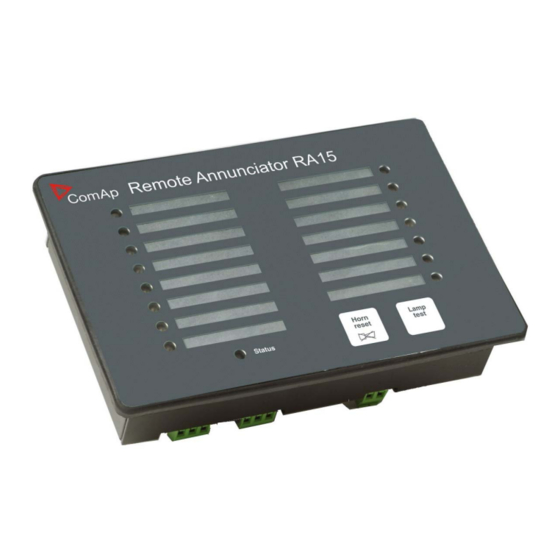 ComAp IGL-RA15 Global Manual