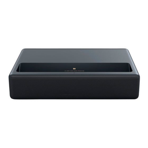 Xiaomi Mi 4K Laser Projector 150 User Manual