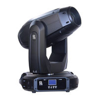 PR Lighting XR480S BWS User Manual