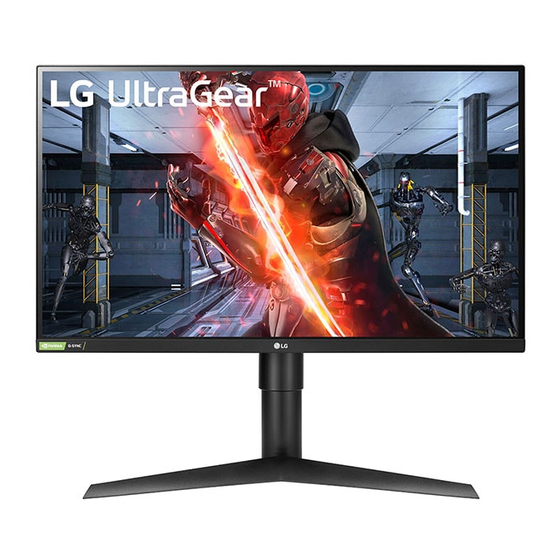 LG UltraGear 27GL83A Owner's Manual