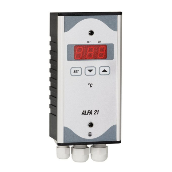 VDH ALFA 21 User Manual