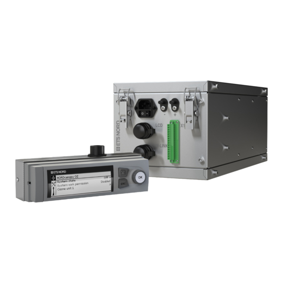 ETS NORD NORDcanopy OZ 4.0 Maintenance And User Manual