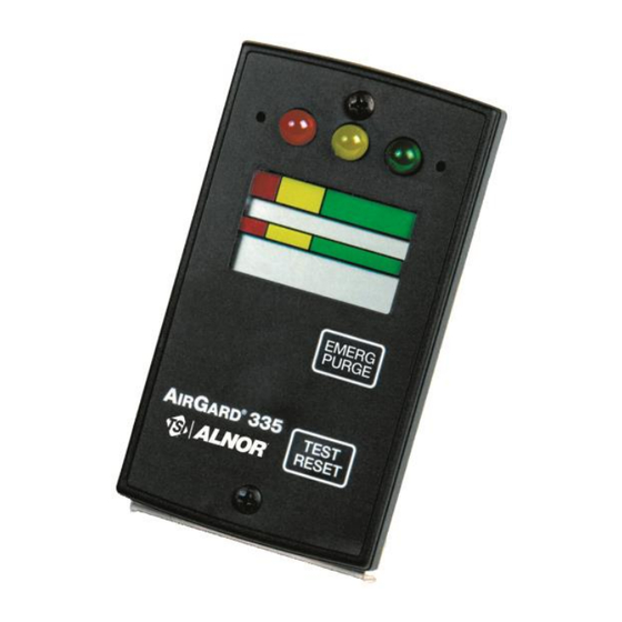 Alnor AIRGARD 335-D Owner's Manual