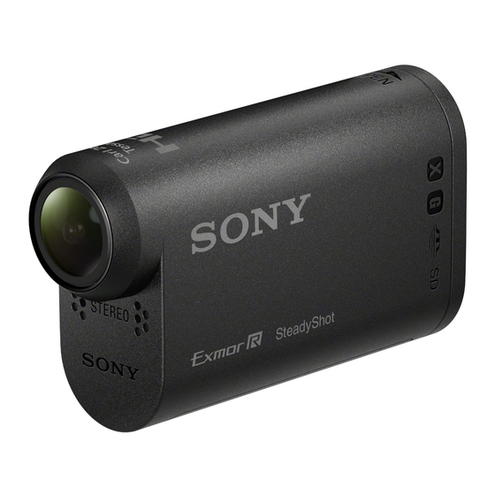 Sony HDR-AS10 Specifications