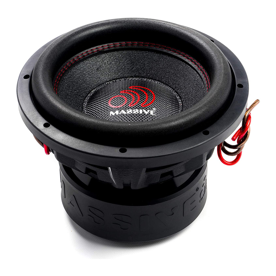 Massive Audio TORO 104 Specification