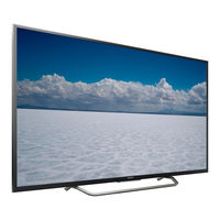 Sony BRAVIA XBR-55X700D Reference Manual