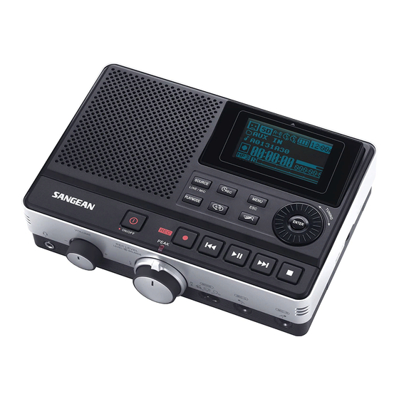 Sangean DAR-101 Manual