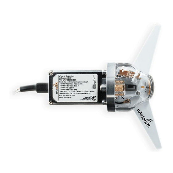 uAvionix tailBeaconX EXP User And Installation Manual
