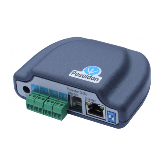 HW Group Poseidon 3266 Quick Start Manual