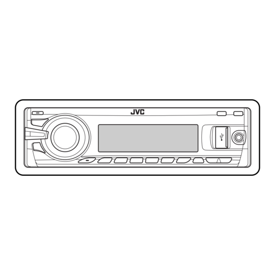 JVC KD-DV7406 Installation And Connection Manual