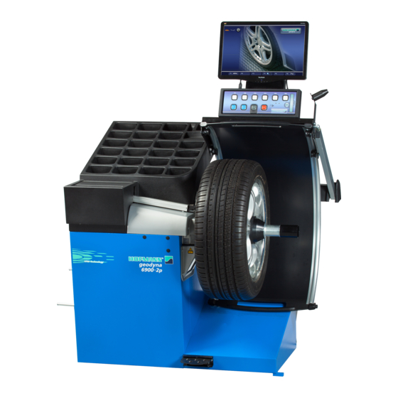 Hofmann geodyna 6900-2p Operation Manual