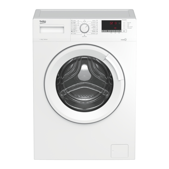 Arctic WUE 7512 XWW Washing Machine Manuals