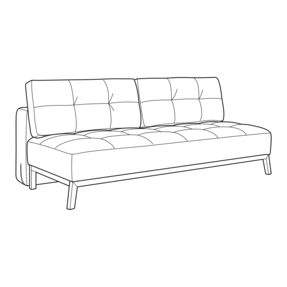 RELAX-A-LOUNGER SOFA ASSEMBLY INSTRUCTIONS MANUAL Pdf Download | ManualsLib