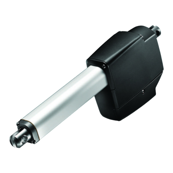 Linak TECHLINE LA25 Quick Start Manual