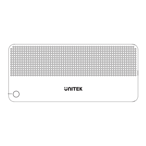 Unitek D1077A User Manual