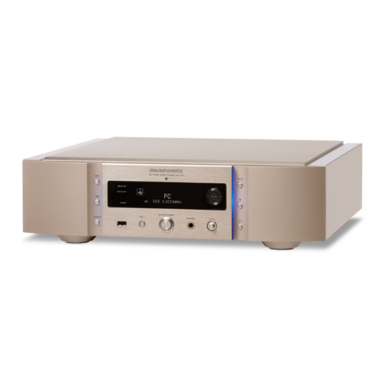 Marantz PC Function Manual